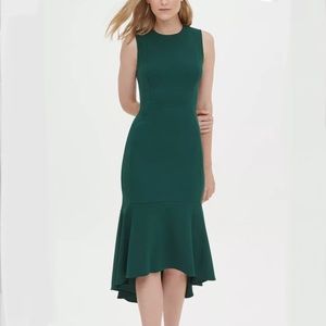 majorelle nolita midi dress Baltic Born Womens Nicolette Pointelle Dress | Cream + Sage